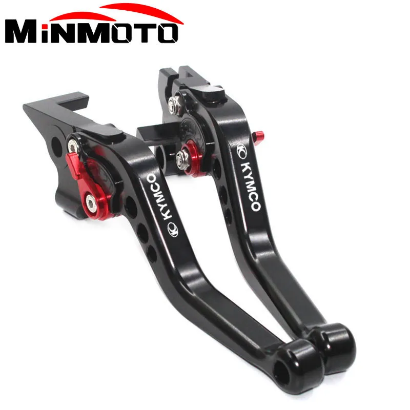 

Регулируемые рычаги тормозной муфты с логотипом для мотоцикла, короткие для KYMCO DOWNTOWN XCITING K-XCT CK250T 300 CK300T ABS 400 500RI S400