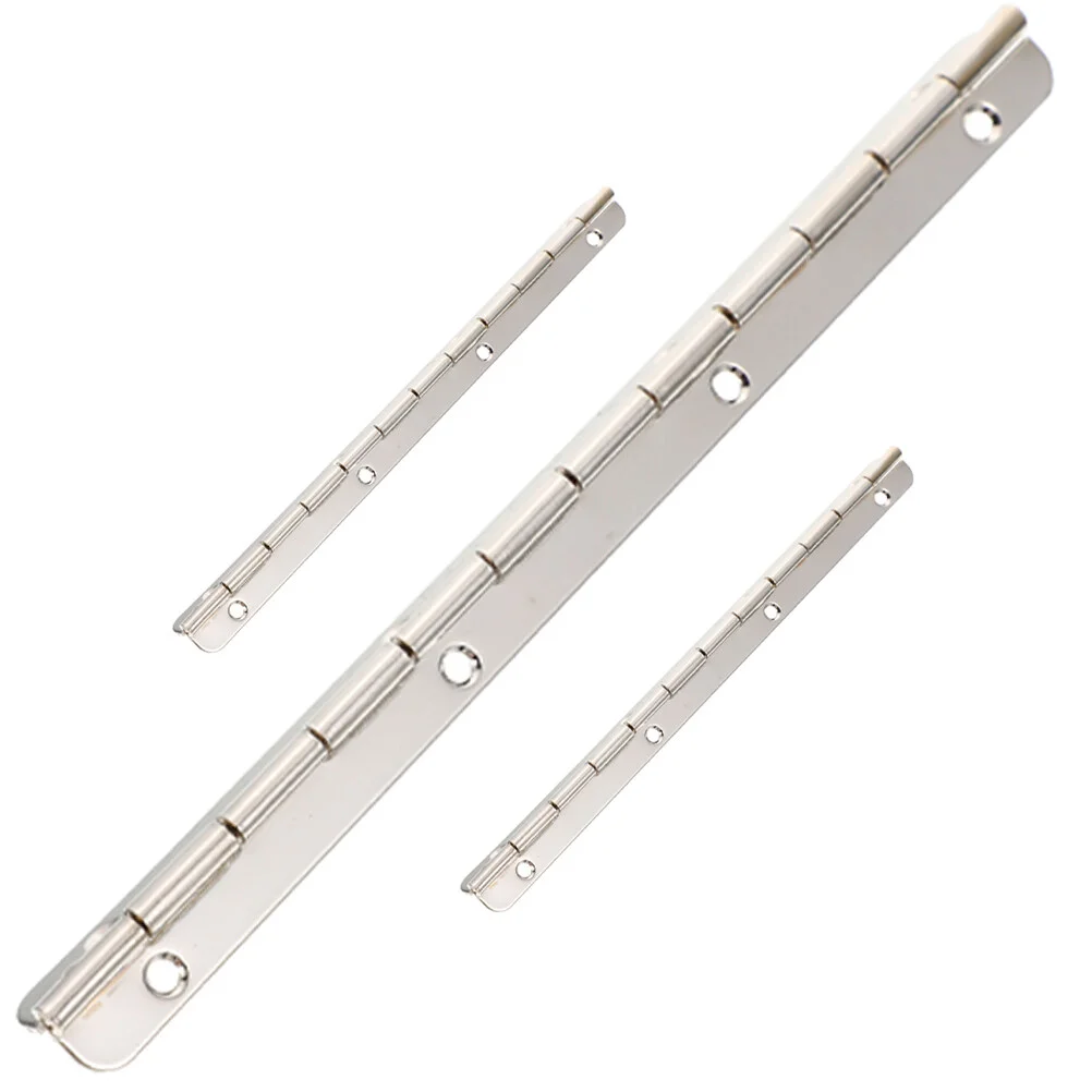 

3 Pcs Piano Hinge Heavy Duty Hinges Continuous Drop Stainless Steel Long Cabinet Doors