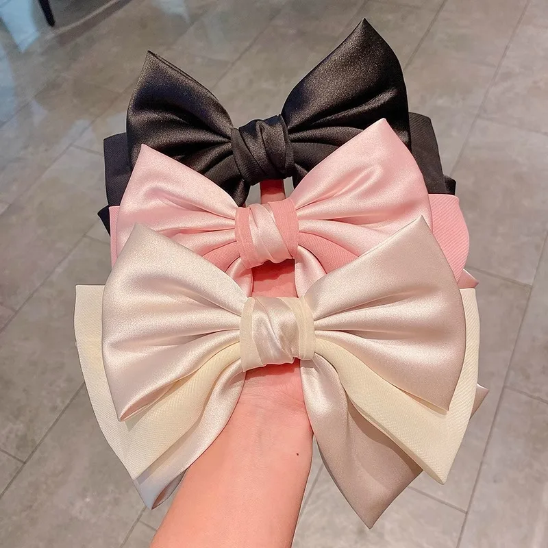 

Fashion Bowknot Hair Claws for Women Cute Sweet Hair Clip Girls Simple Barrette Personality Elegance Korean Hair Accessoires