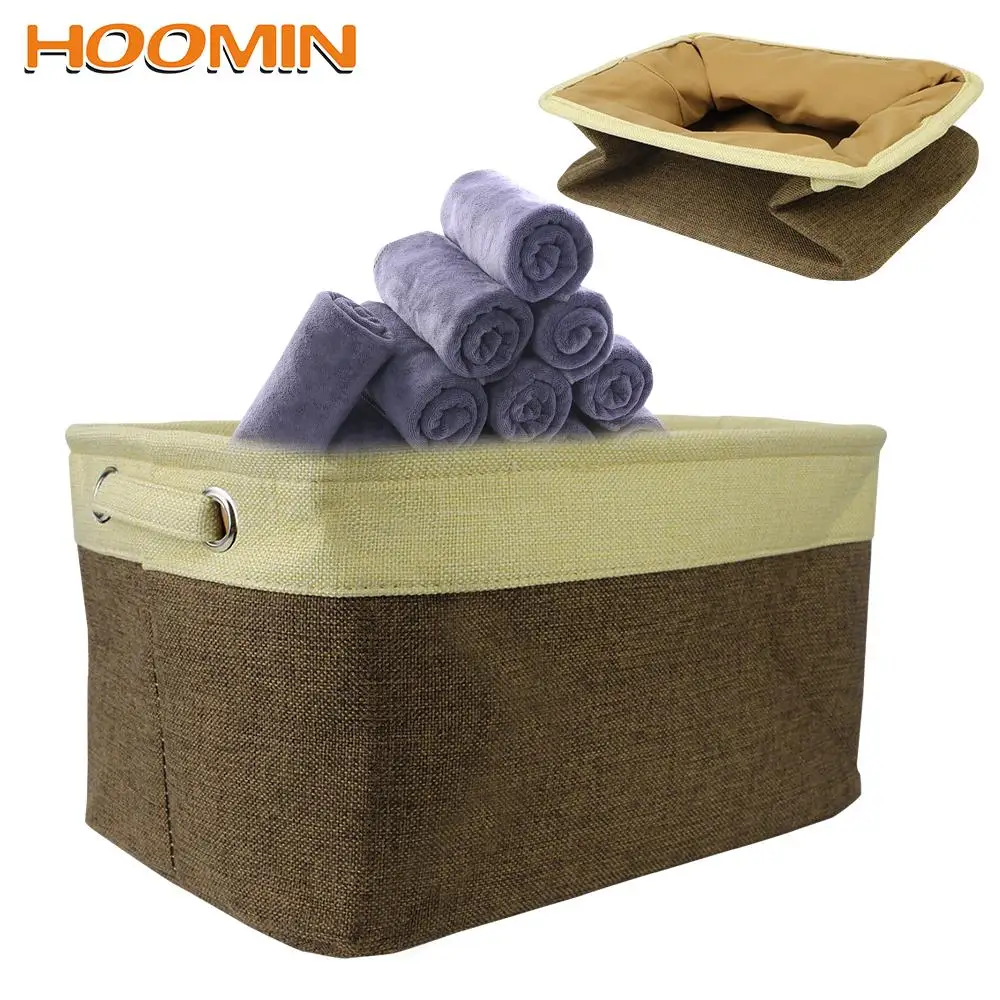 

Pet Supplies Folding Storage Basket Laundry Baskets Clothes Organizer Foldable Pet Dog Toys Box Linen 24.6L