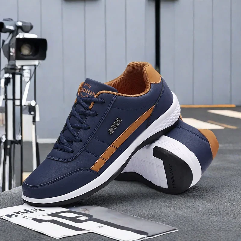 Popity Vulcanize Shoes For Men Дизайнерские зимние ботинки ведущих брендов Stiefel Sneaker Man Shows