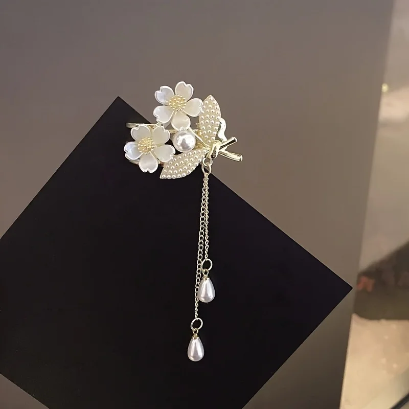 Элегантный Аксессуар Для Волос Convallaria С Искусственным Жемчугом Металлический