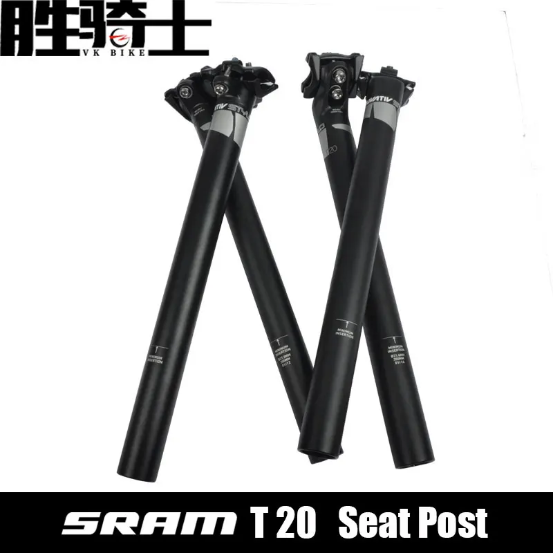 

SRAM TRVUATIV T20 Seat Post 350mm long 27.2/30.9/31.6 Alloy suspension seatpost