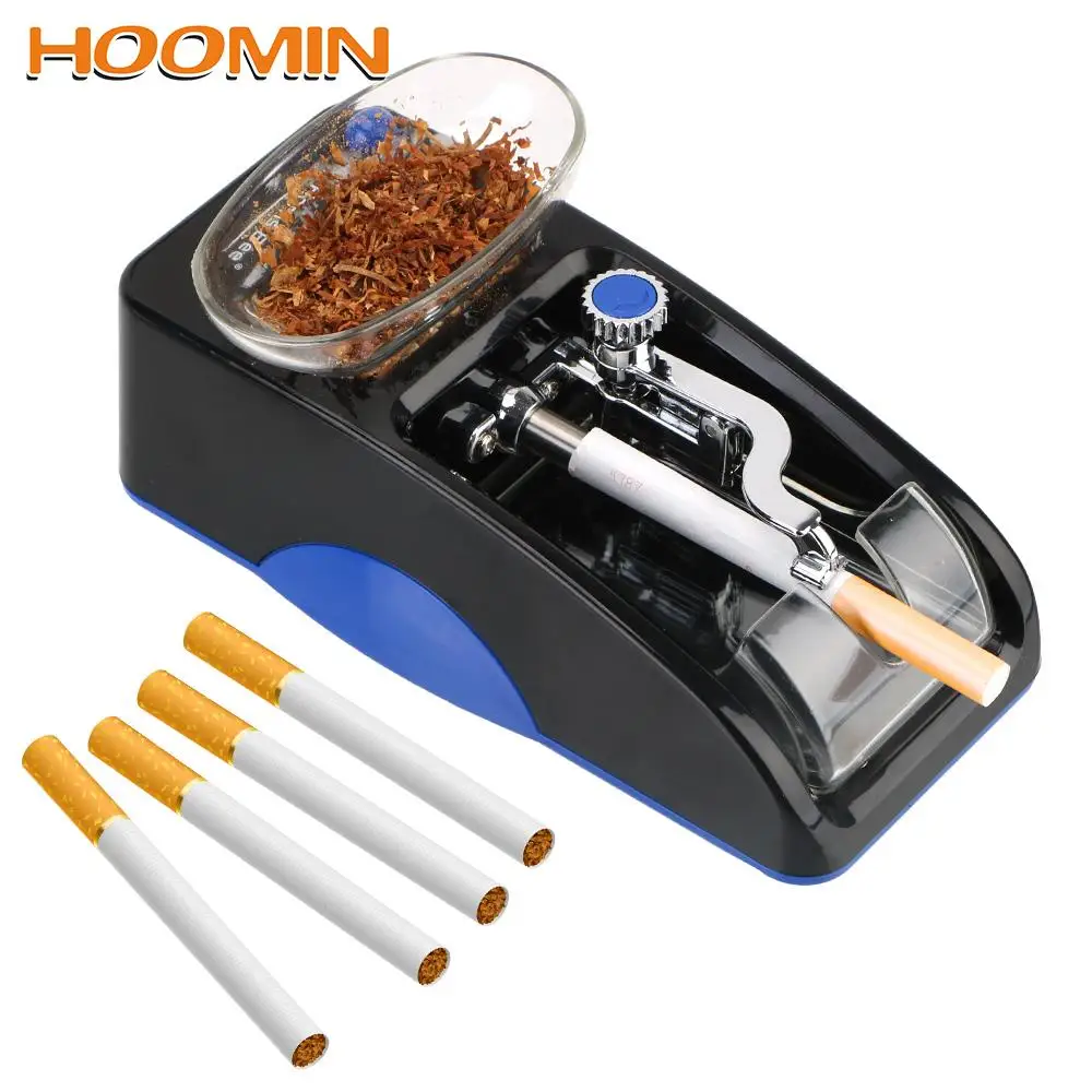 

Tobacco Roller Injector Maker Smoking Accessories EU US Plug Electric Automatic Cigarette Rolling Machine Smoking Tool DIY