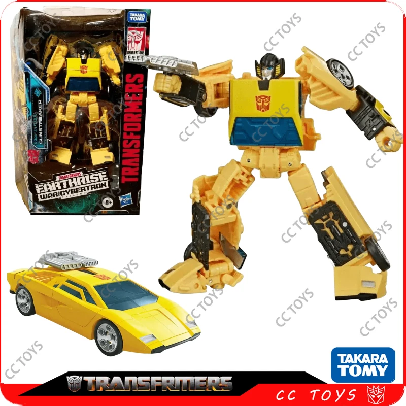 В наличии Takara Tomy Трансформеры игрушки Earthrise серии WFC-E36 Sunstreaker экшн-фигурка робот