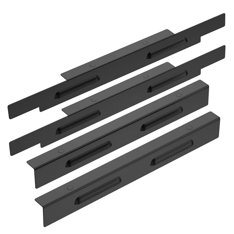 

Ветрозащитные щитки для 36 дюймов, аксессуары для детской кроватки, тепловой щит для бокового стола, Черная Нержавеющая Сталь, 1 комплект