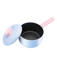 midea household baby milk pot baby food pot non stick pan small soup pot milk pot milk pot gas stove induction cooker suitable