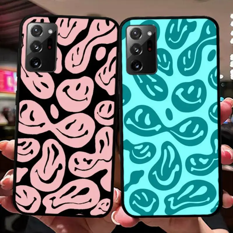 

Funny Smiley Face Phone Case for Samsung Note 5 7 8 9 10 20 pro plus lite ultra A21 12 72
