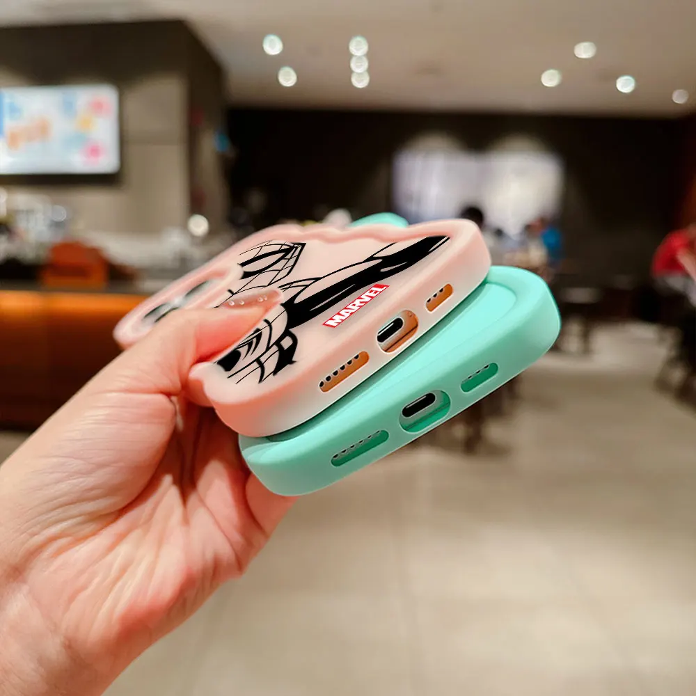 Чехол с принтом &quotЧеловек-паук&quot &quotЖелезный человек&quot &quotВеном&quot