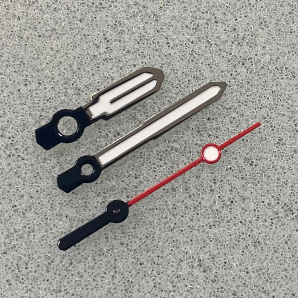 Новинка механические часы NH35 NH36 Модифицированная деталь 3-контактные зеленые