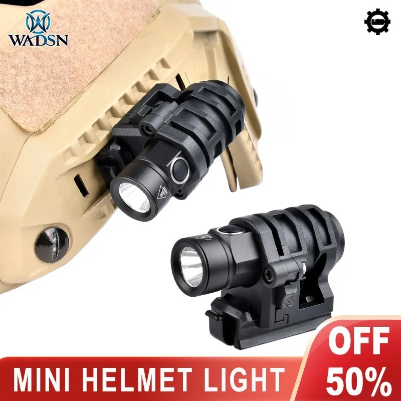Mini Strobe Scout Flashlight With Hat Clamp Holder Mount Pic