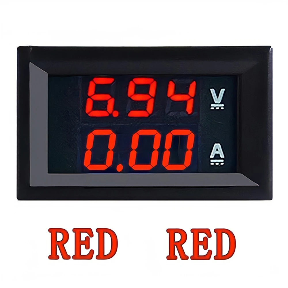 

Двойной цифровой вольтметр амперметр RUIBOZHI 0-100V 0-10A