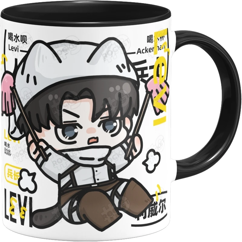 Керамическая чашка для косплея аниме shкруги no Kyojin/атака на титанов Zeke Jaeger подарок