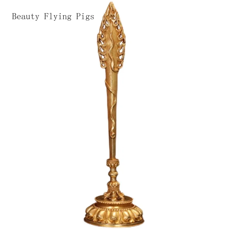 Латунный меч манджури мудрости украшение тибетский домашний поклонение