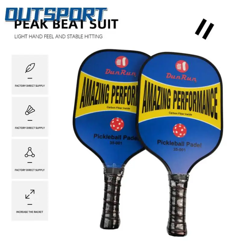 

Blue Stability Racquet Cover Nylon Beach Pickleball Racket Professional Beach Sports Honeycomb Pick Fitness Equipment Good Grip
