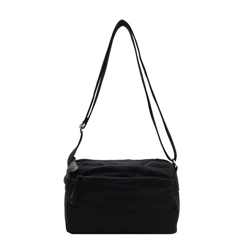 Повседневные мягкие нейлоновые сумки на плечо большая вместительная швейная