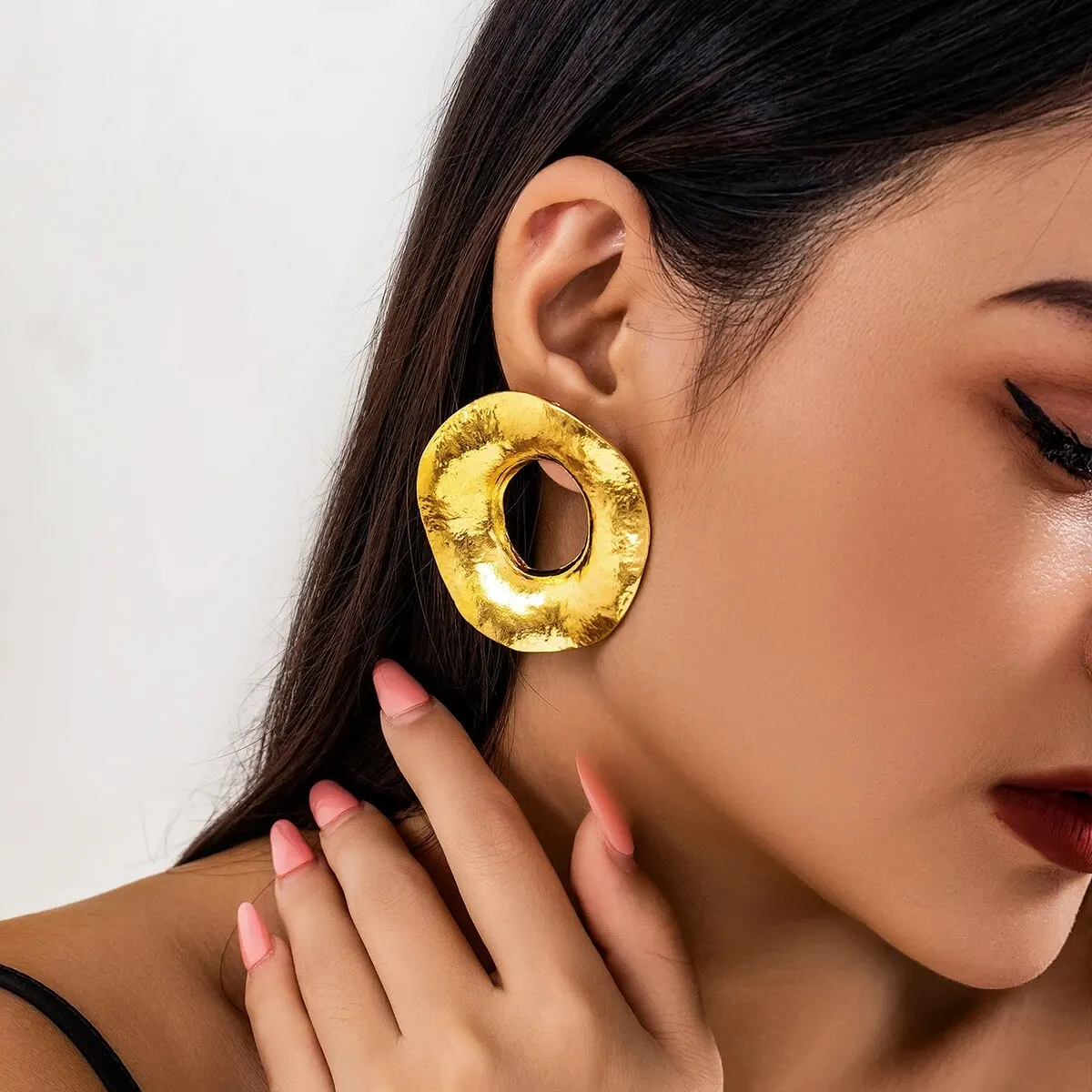 Высококачественные Винтажные серьги-кольца для женщин модные изысканные серьги