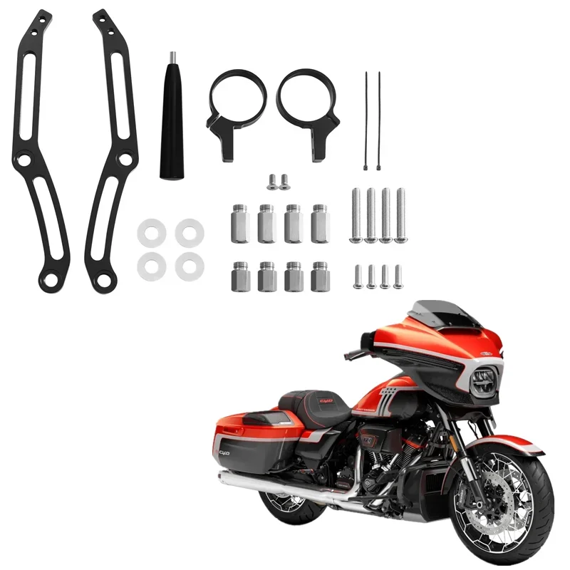 Для Harley Touring CVO Street Electra Glide Road King Ultra Limited 2014-2024 удаленная задняя подвеска