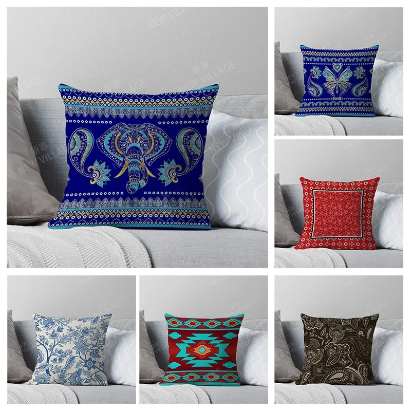 

Наволочка для подушки в стиле бохо, 45 х45 см, 45 х45, 50 х50, 60 х60 см, 40 х40, 40 х40 см