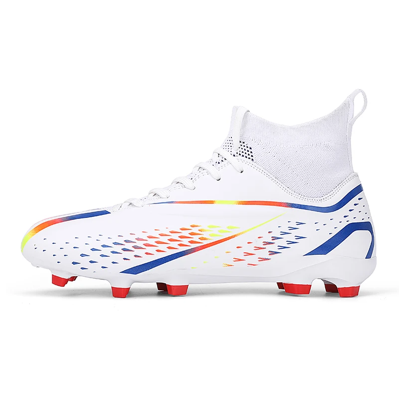 Men Soccer Shoes Outdoor Non-slip Football Boots TF/GF Training Kids Futsal Shoes Light Superfly Cleats Grass Soccer Sneakers