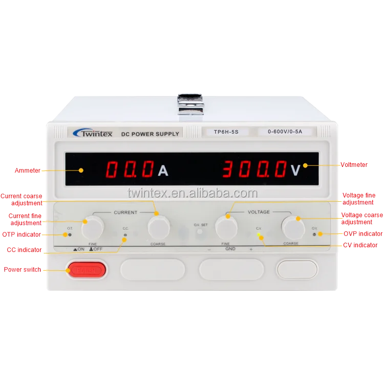 600V 500V 1A Variable High Voltage DC Power Supply Switch Mode TP6H-1S TP5H-1S |