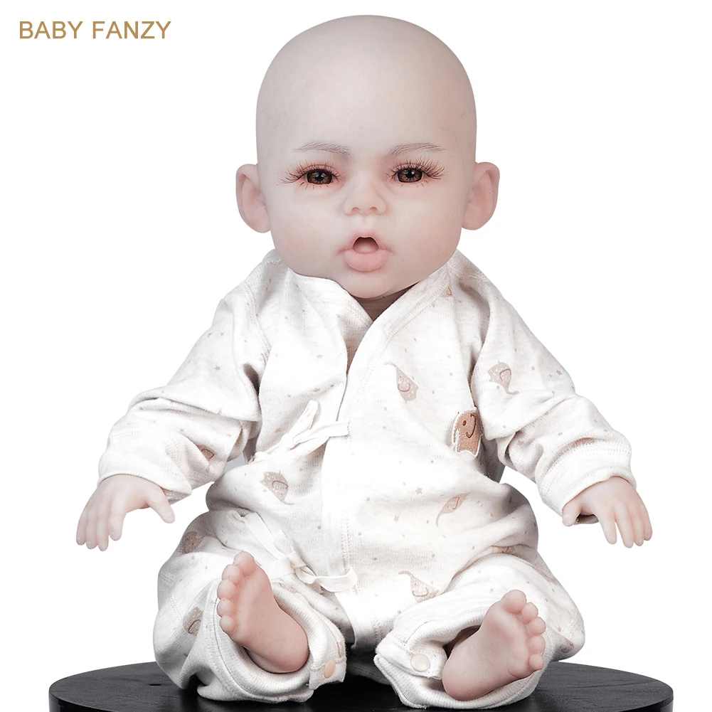 BPA FREE 47cm 2.8kg 100% Full Silicone Realistic Reborn Baby Doll Toys for Kids Birthday Children Christmas Gift Accompany