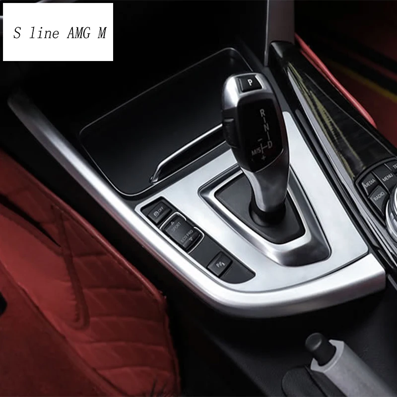 

Стайлинг автомобиля центральной консоли шестерни обе стороны панели украшения крышки наклейки отделка для BMW 3 4 серии gt F34 F31 F30 F35 F33 F36 F32