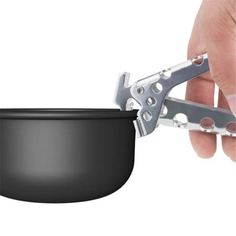 

Stainless Steel Anti-hot Pot Clip Bowl Gripper Pot Pan Gripper Holder Camping Pot Pan Gripper Handle Kitchen Accessories