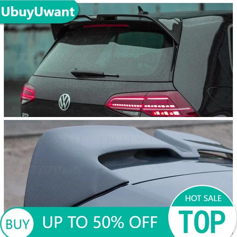 Спойлер на крышу Oettinger для Volkswagen Golf MK7 7,5 GTI R GTD ABS, задний спойлер Aleron Golf 7 2013 - 2020