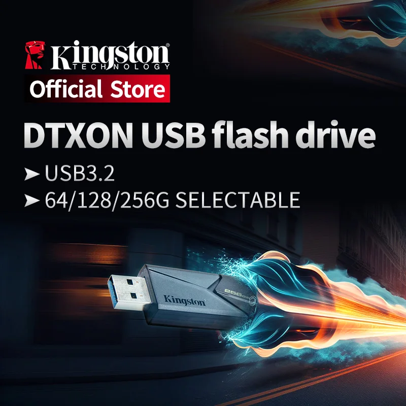 USB-флеш-накопитель Kingston 64 ГБ 128 256 USB3.2 Gen1