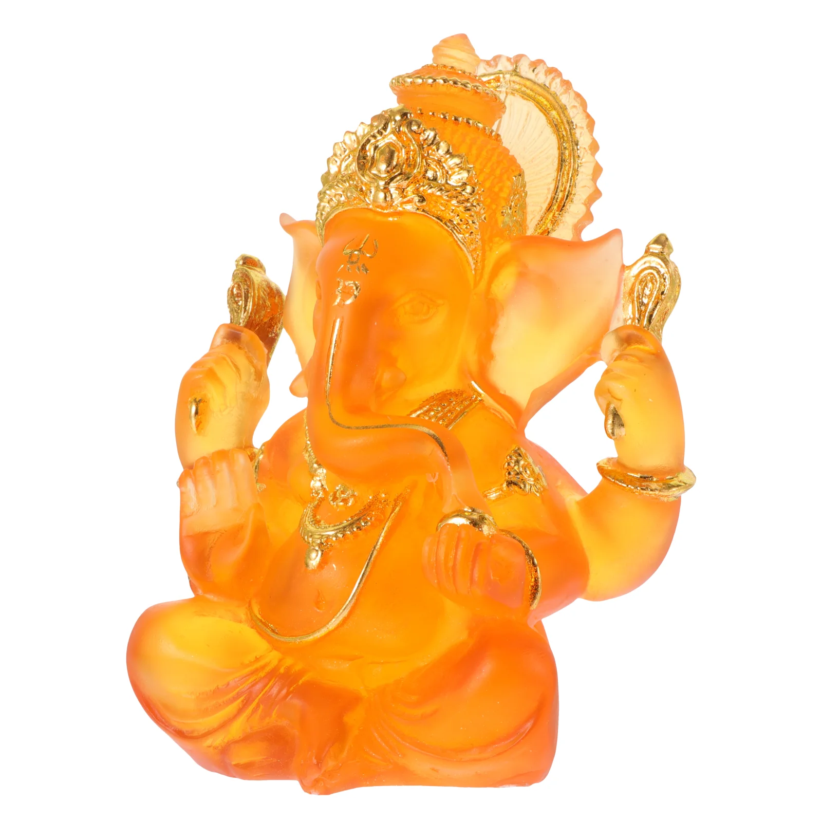 

Ganesha Elephant Statue Ganesh Idol Lord God Sculpture India Figurine Cardecoraiton Figurines Hindu Statues Fengshui Lucky Mini