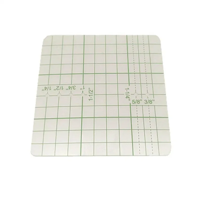 

Seam Guide Positioning Plate Multi Functional Interlock Guide Grid Measure Keeper Template Sewing Machine Accessorie7YJ21