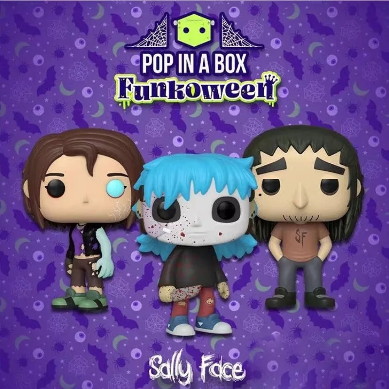 Фото Оригинальная фигурка Funko Pop Sally Face Silly Face Sally Face Game Figure Model Boy, подарок на день рождения, подарок на Рождество №1