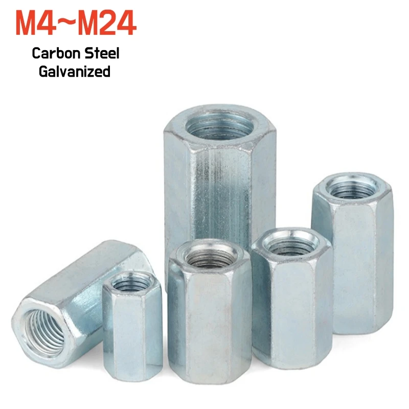 

Оцинкованные болты с длинной резьбой M4-M24