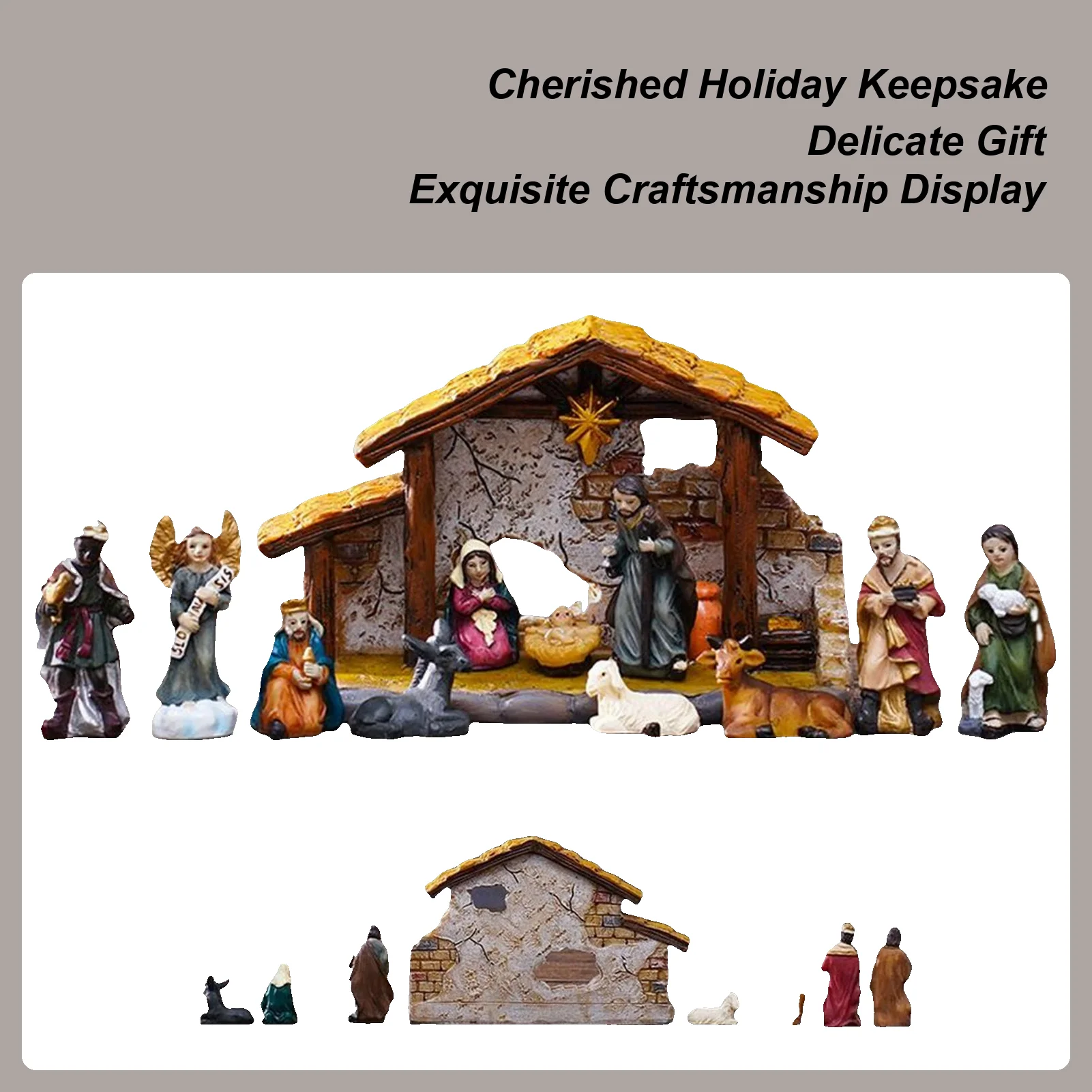 

Рождественская статуэтка из смолы