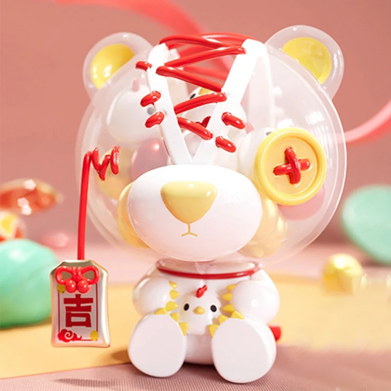 

Tear Bear on the Sign Series Blind Box Toy Girl Cute Kawaii Doll Action Doll Guess Bag Toy Anime Model Surprise Gift Mystery Box