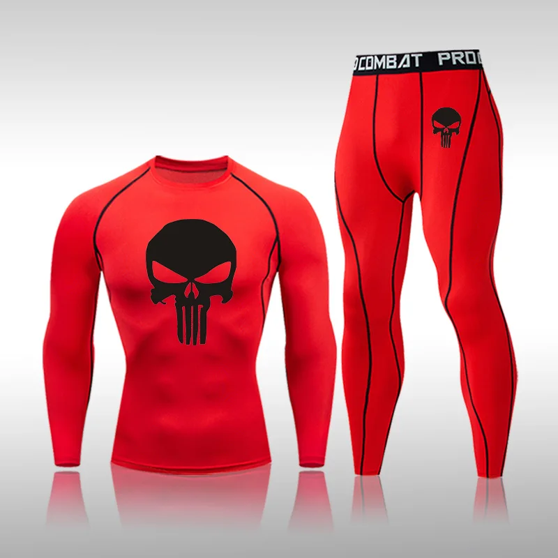 

Men's Gym Clothing Short Running Man Compression Tights Perspiration Track Suit Gym Man Black TShirt Sport Pants S-4XL Quick Dry