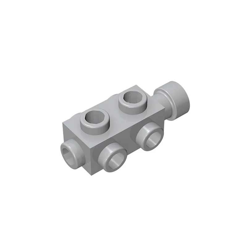 MOC 10 шт. 4595 модифицированные строительные блоки 1x2x2/3 в комплекте с гвоздиком на