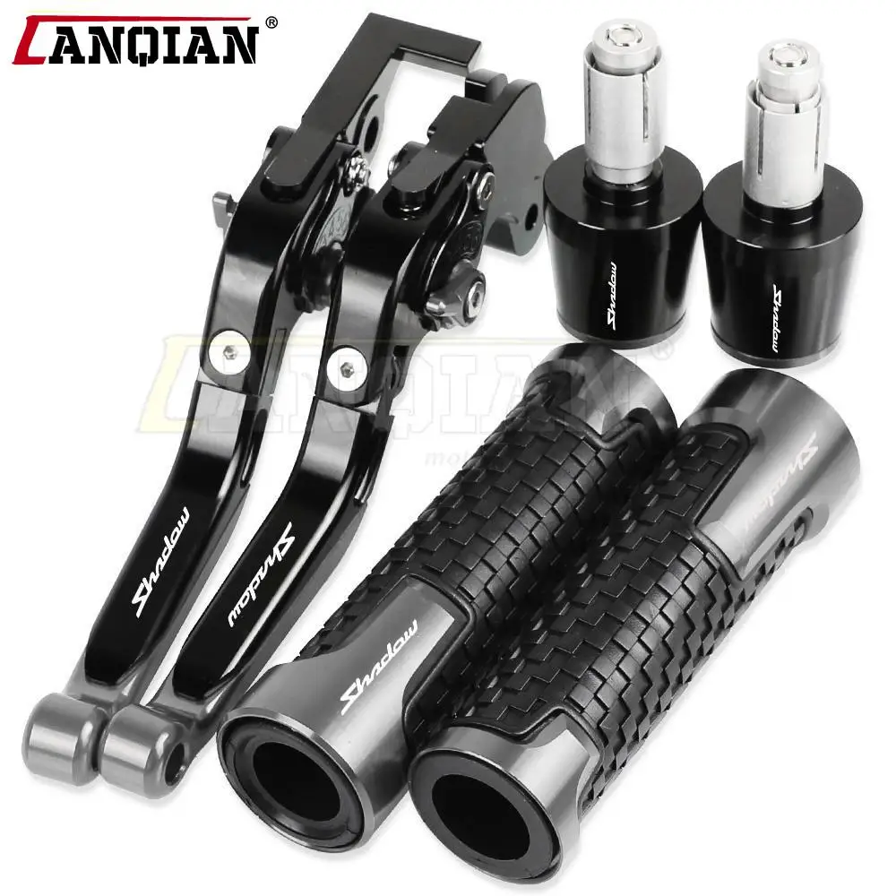 

Motorcycle CNC Brake Clutch Levers Handlebar Hand Grips Ends For HONDA VT750 SHADOW 2009 2010 2011 2012 2013 2014 2015 2016 2017