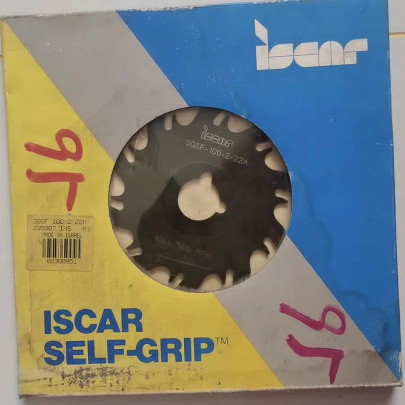 ISCAR  NEW ISCAR SELF-GRIP 100mm 160mm 200mm Indexable Slot Milling Cutter  SGSF100-2-22A SGSF 200-5-40K