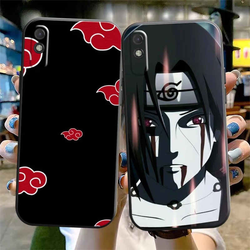 

Japan Anime NARUTO Phone Case For Xiaomi Redmi 7 7A 8 8A 8T 9 9T 9A 9C Note 7 8 9 9S Carcasa Coque Liquid Silicon Funda