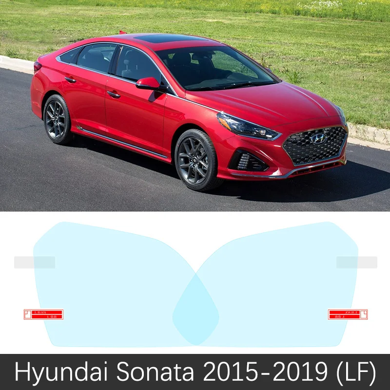 

Для Hyundai Sonata 2010 ~ 2019 YF LF полное покрытие противотуманная пленка для зеркала заднего вида аксессуары 2011 2012 2013 2014 2015 2016 2017 2018