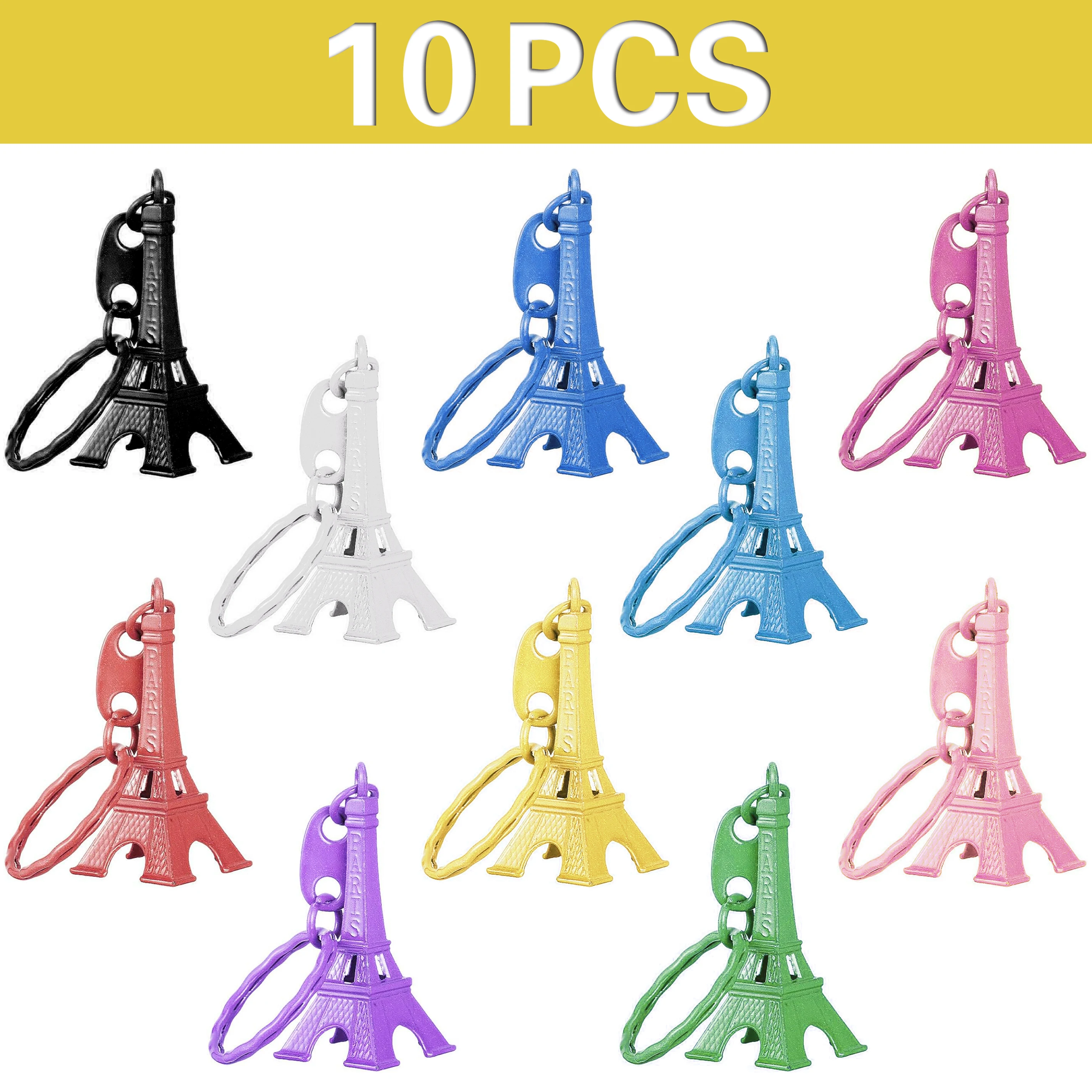 10 шт. брелок с Эйфелевой башней ремесленная художественная статуя модель для