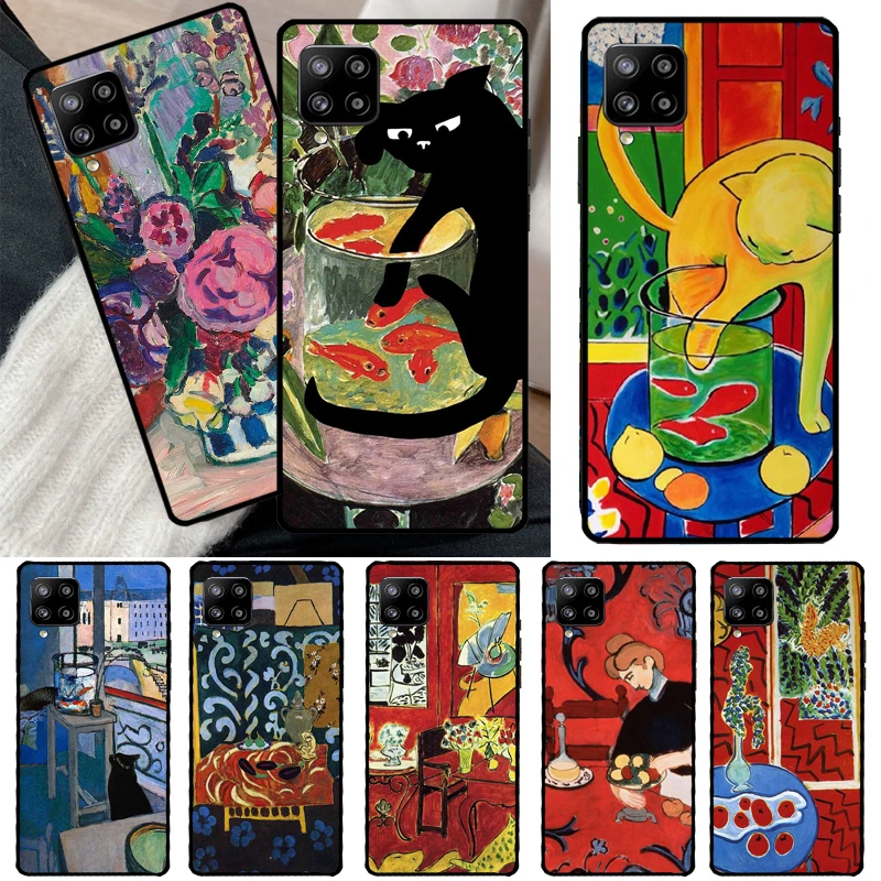 Henri Matisse Art Painting For Samsung Galaxy A52 A32 A12 A22 A72 A21S A52S A50 A70 A33 A53 A73 A71 A51 Phone Case