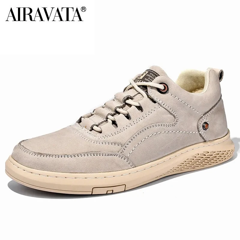 Mens Fashion Pu Walking Shoes Trend Autumn Winter Casual Plush Flats Outdoor Comfortable Sneakers Footwear