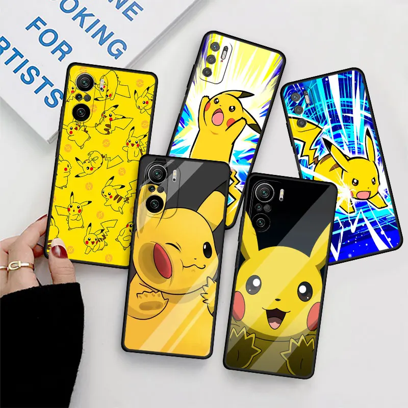 

Милый черный чехол для Redmi Note 11 10 Pro 9S 9 8 8T 12 7 10C 9 12 K40 9A