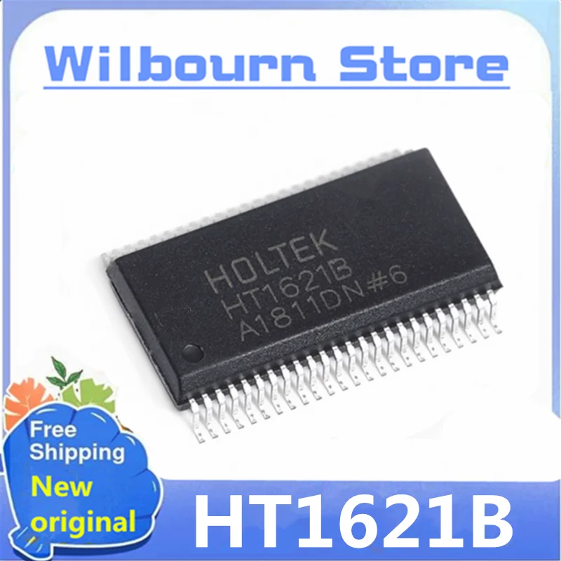 

50 шт./лот HT1621B HT1621 SSOP48 100% Новый точечный запас