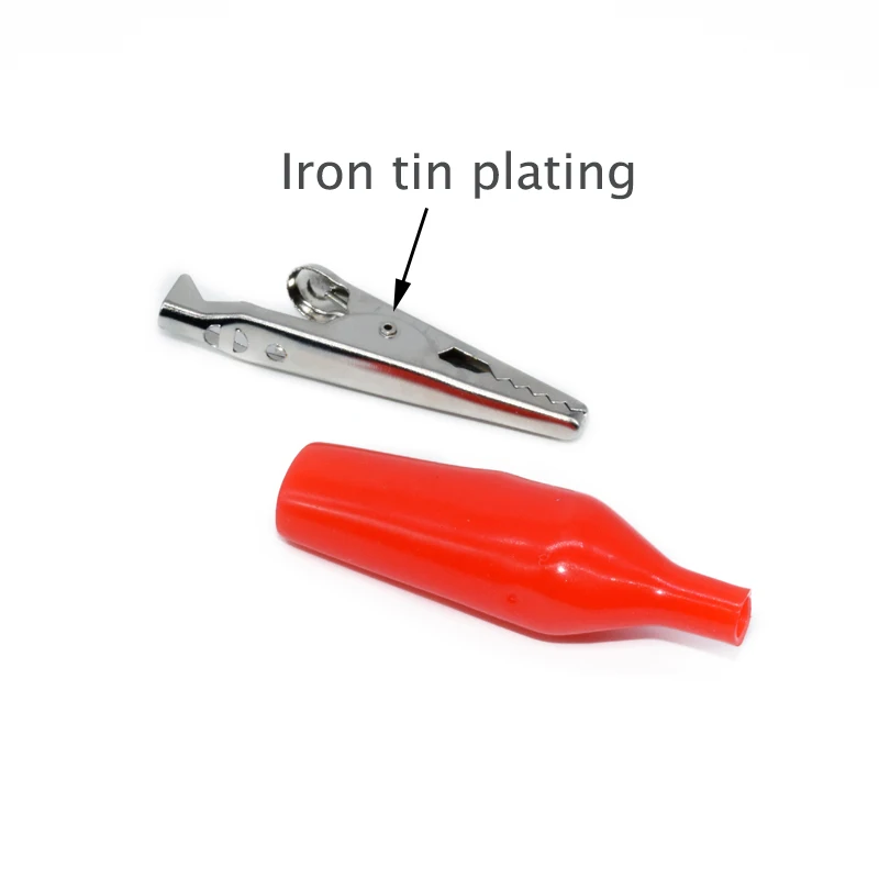 10 шт./лот 28 мм/35 мм/45 мм металлический зажим типа крокодил Электрический для