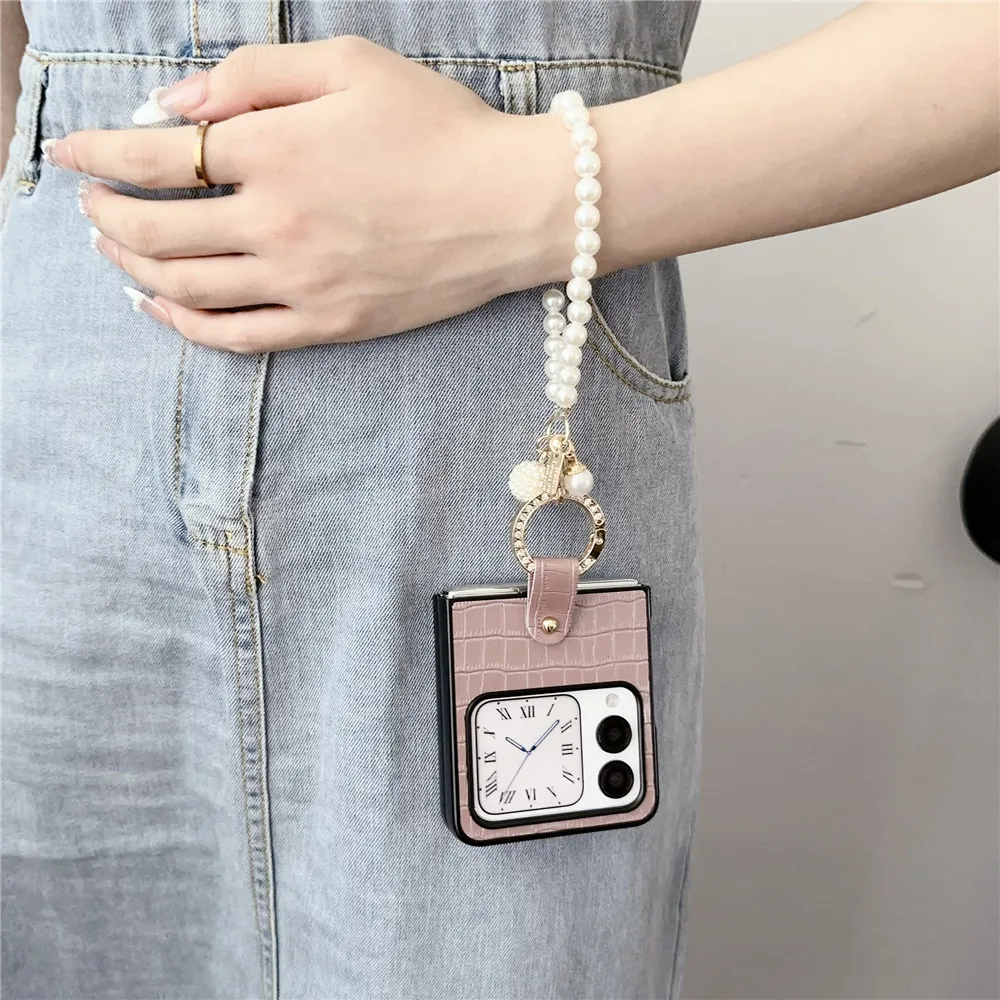 Роскошный модный чехол с жемчужным браслетом Для Huawei Nova флип-чехол Magic V Flip Xiaomi Mi X