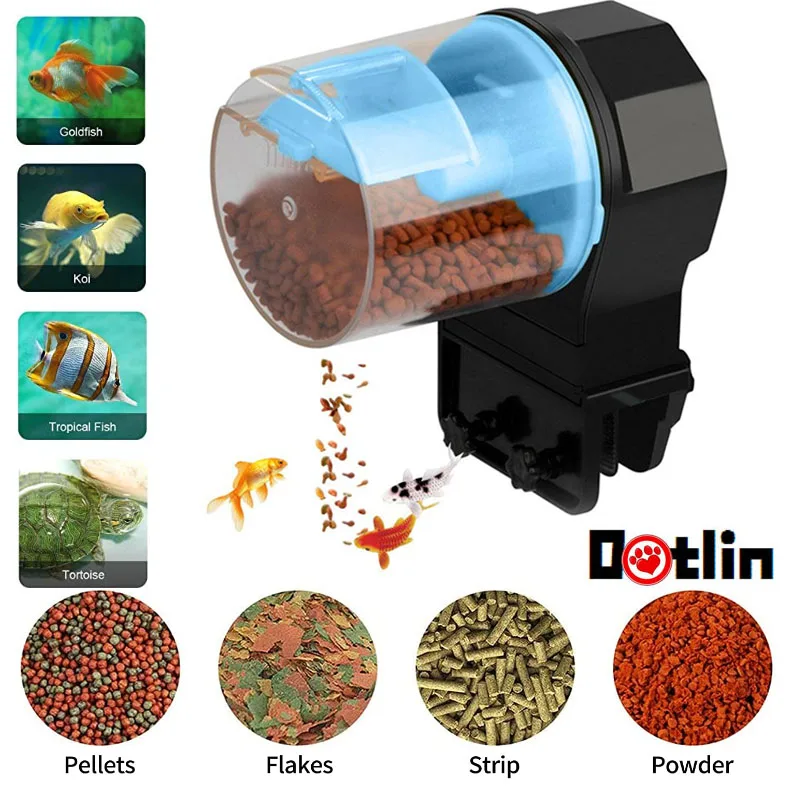 Умная автоматическая кормушка для рыб цифровой аквариум электрическая